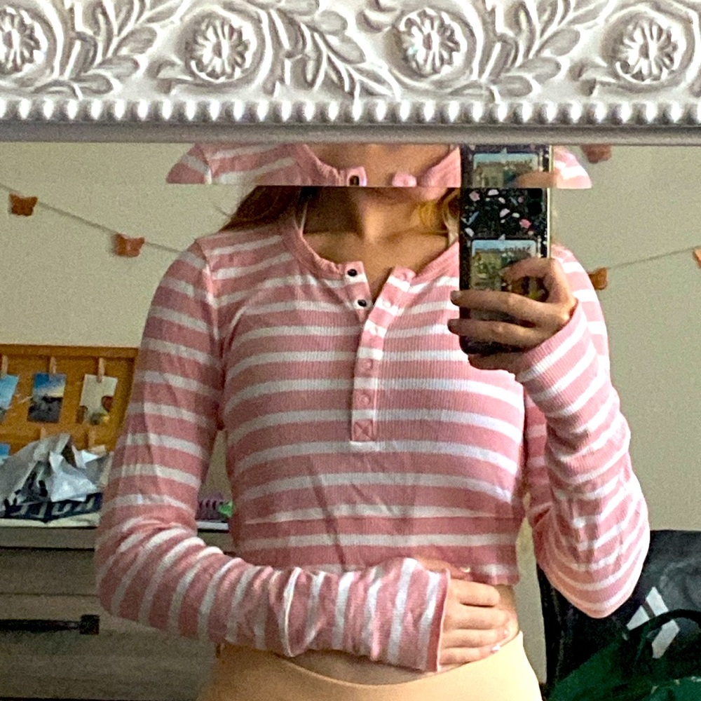 Aerie cozy crop top